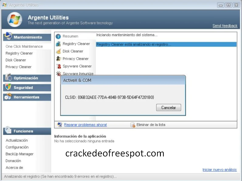 Argente Disk Cleaner Crackeado