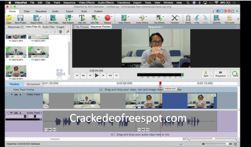 VideoPad Video Editor Crackeado