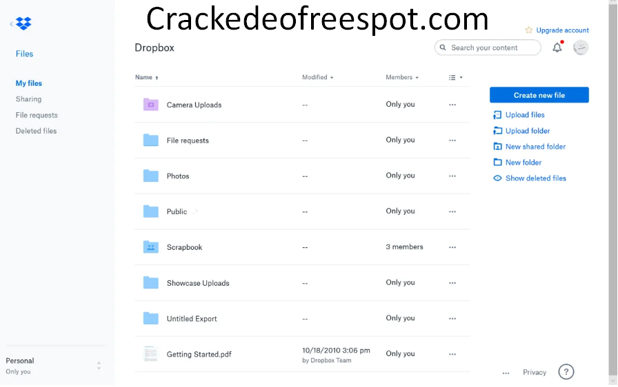 Dropbox Crackeado